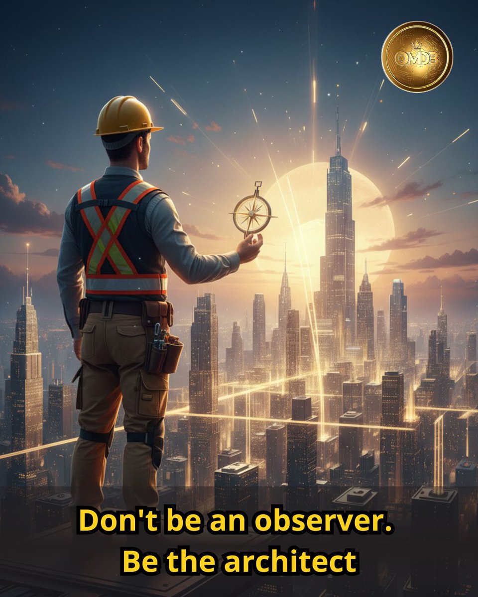 Great legacies are not built alone. They are built with vision and the right tools. You are not an observer, you are the architect. 
🏗️ omdblockchain.com

#Architect #BuildYourFuture #OMDB #OMDBlockchain #OMDToken #CoinMarketCap #Crypto2025 #Web3 #DeFi #OMDGlobal