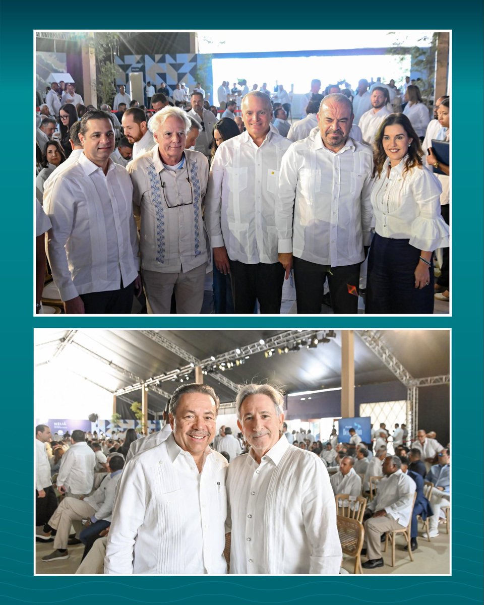 bergantinrd's tweet photo. Con la presencia del Presidente de República Luis Abinader Corona y otras distinguidas personalidades, el Grupo Puntacana y Meliá Hotels International dan inicio a las obras del Hotel Meliá Bergantín Beach, un proyecto que combina lujo, sostenibilidad y autenticidad. https://t.co/38RvM3cnDw