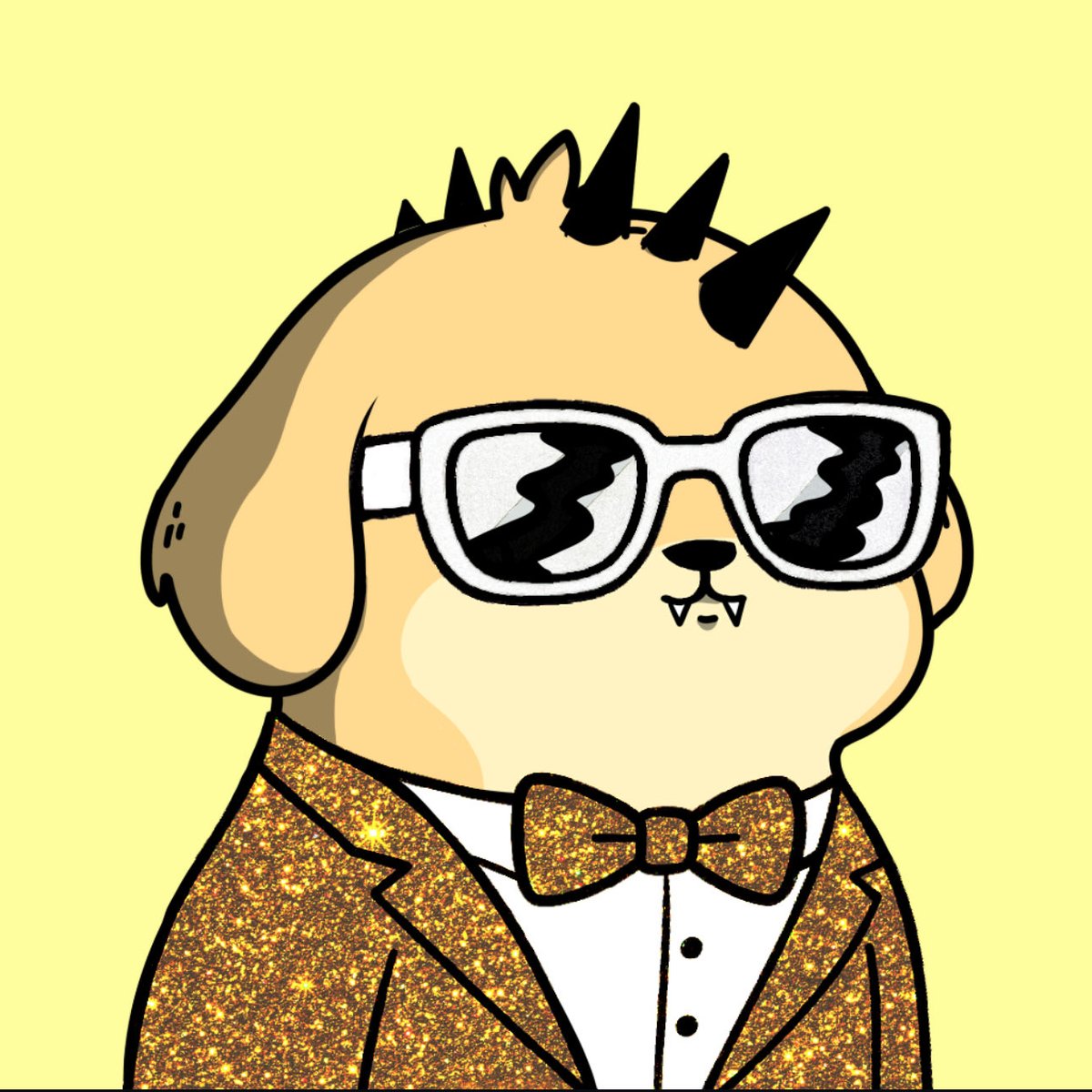 bodizzle007's tweet photo. @dapper_doggos $DOGGO artwork is dope 🔥#GOLDTUXEDO https://t.co/SljTyY1dVr