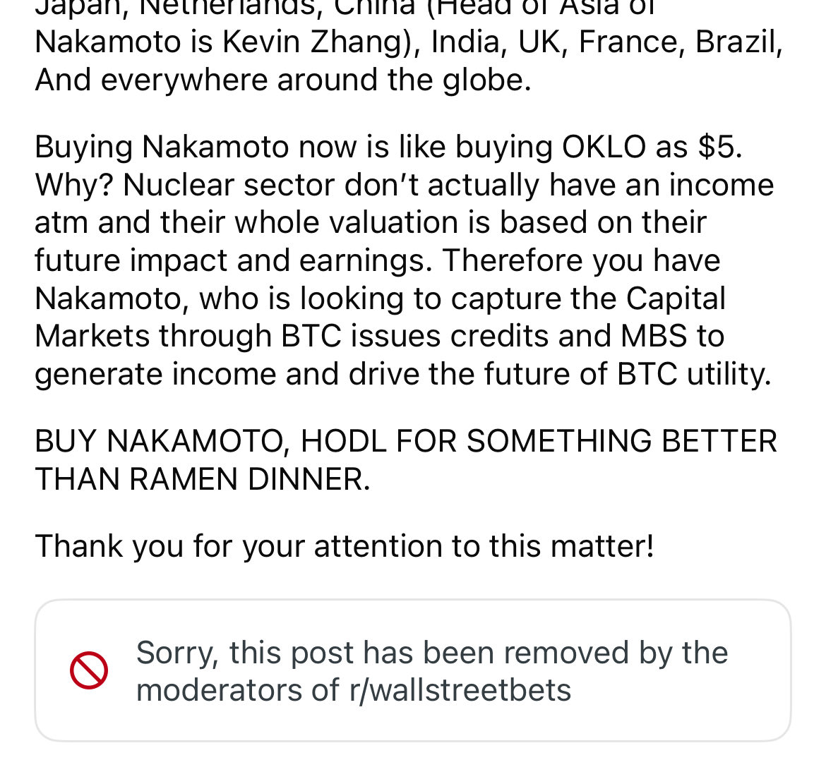 BitcoinHospital's tweet photo. $NAKA 👀 @wallstreetbets https://t.co/EThdDq2uBA