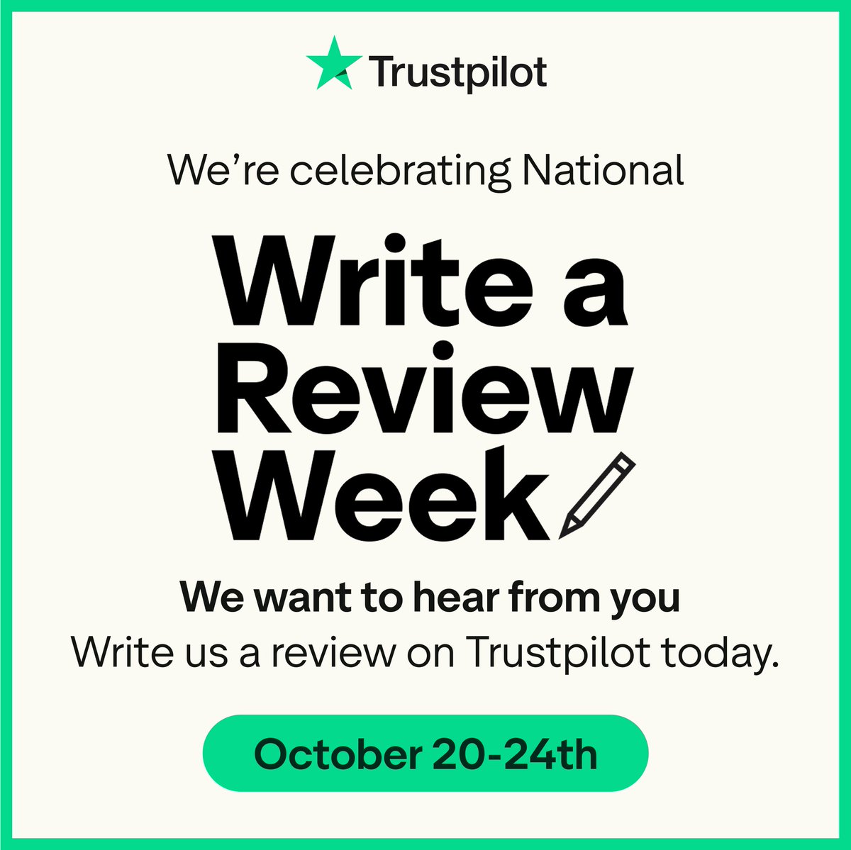 pictoryai's tweet image. We’re celebrating #WriteAReviewWeek with @Trustpilot! 

At @pictoryai, your feedback drives everything we do, it helps us improve and create better experiences for every video creator.

Haven’t shared your thoughts yet?

We’d love to hear from you🔗trustpilot.com/review/pictory…