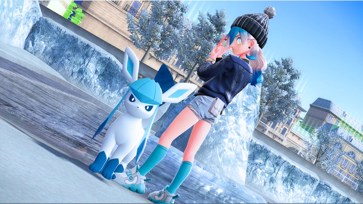 GingetsuVT's tweet photo. Disfrutando de Pokemon Legends ZA junto a mi poke fav #ポケモンZA #PokemonLegendsZA https://t.co/y3pVhkJDre