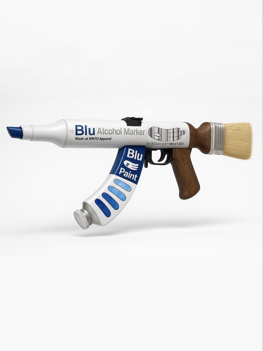 bluboy__'s tweet photo. Heavy ART-illery 🎨

Following up my life sized sculpture collection with the AK Marker, Micron Pen Sniper, and Ink Grenade Vast! All currently in the works.

#ARTISWAR https://t.co/Si8rWEpXVI