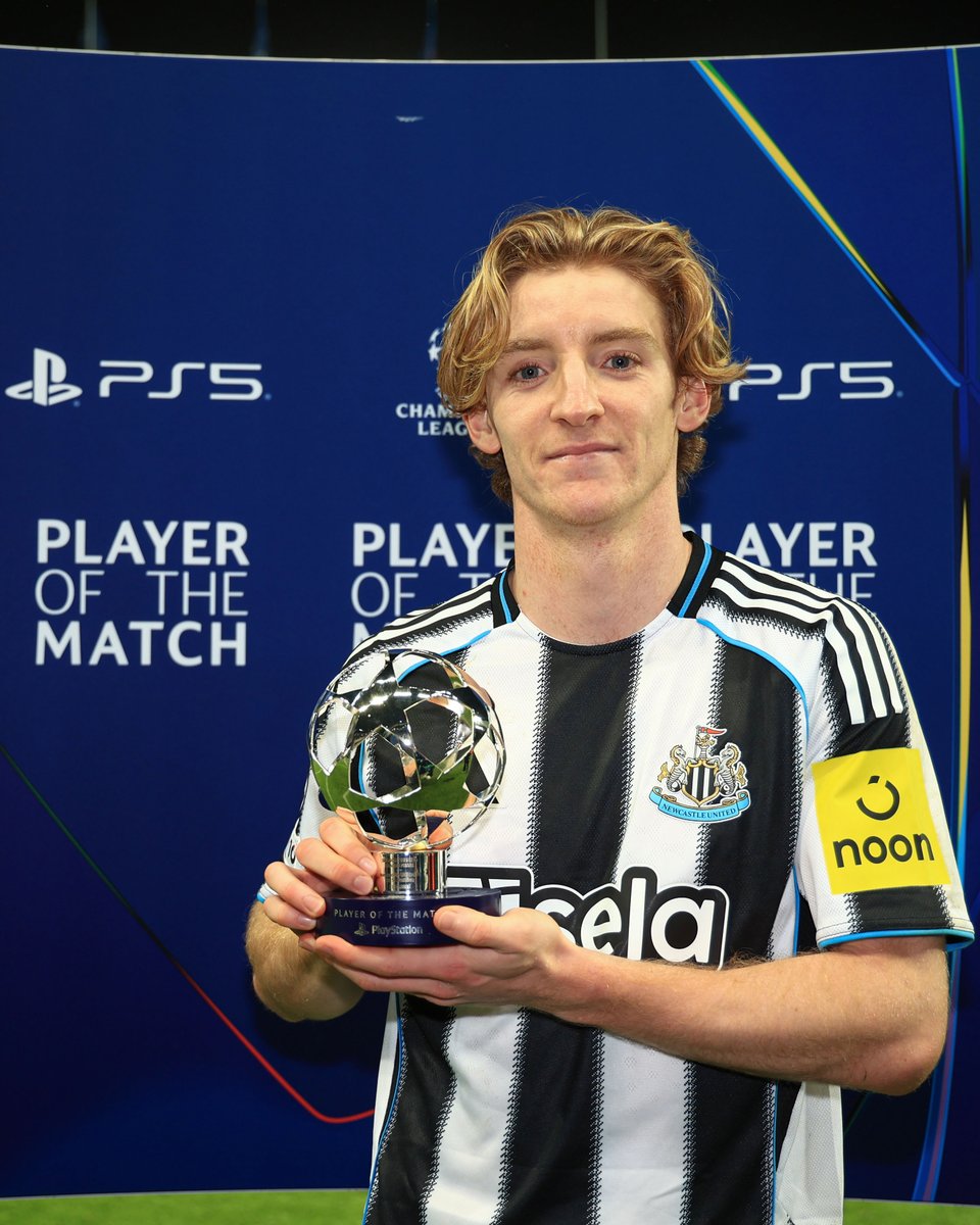 1 Goal ⚽️
1 Assist 🅰️

Outstanding tonight, <a href="/anthonygordon/">AG</a>! 👏