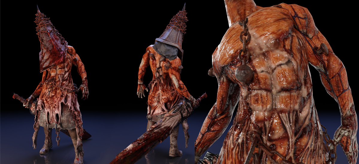 Springey_'s tweet image. Pyramid Head!