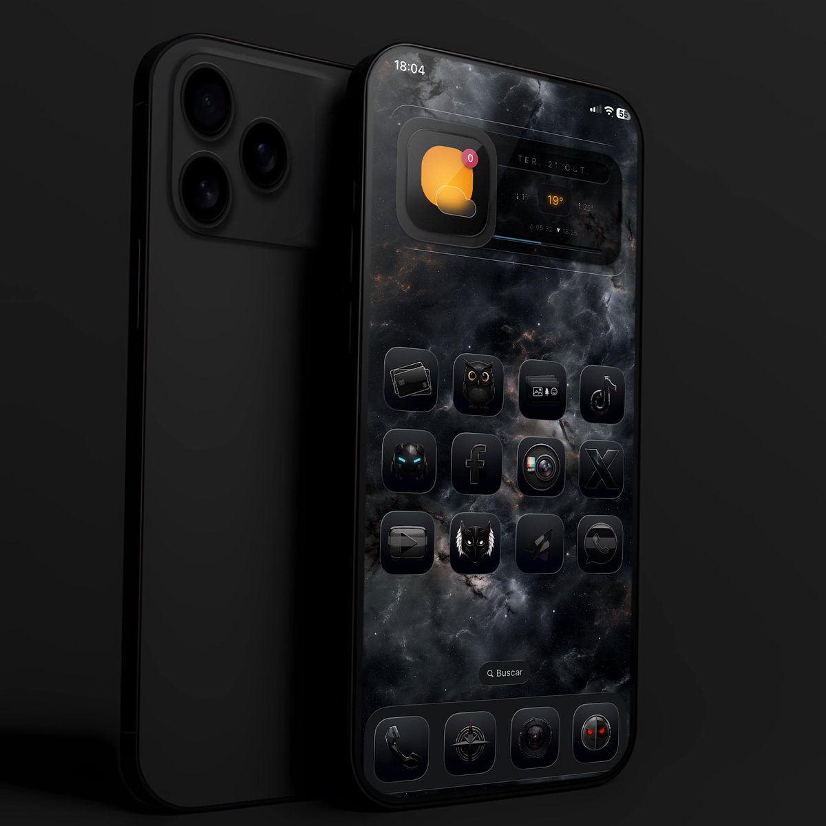 🚨🚨🚨 Still in promotion: Dark Obsidian + White Obsidian icon packs + 200 Wallpaper pack. 🚨🚨🚨

Mockup mLite
Widget Smart Wallpaper Art
Wallpaper by me

Check it on layerone4.gumroad.com/l/mebmos