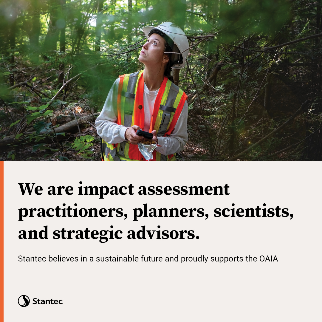 Thank you to the #GoldSponsors for #OAIA2025, including <a href="/Stantec/">Stantec</a>, who helped make the conference this year a reality.

Stantec believes in a sustainable future and proudly supports the OAIA. stantec.com

Virtual passes are still available! oaia.on.ca/fees-registrat…