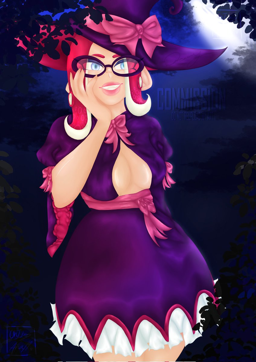 C0mm finished for <a href="/DreamyVeemo/">BrushMommy</a> !

I really enjoyed drawing her OC a lot as I in fact have never drawn Witch clothes before, so this was super fun to draw! :D

Reminder that my emergency c0mms are open, check the quoted post!