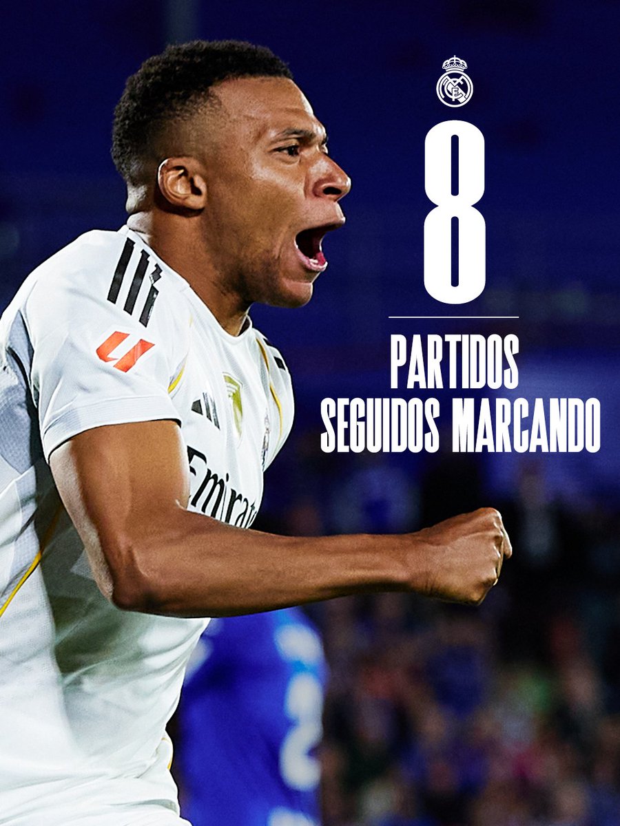 realmadrid's tweet photo. 🔥 ¡@KMbappe ESTÁ QUE SE SALE! https://t.co/UP7Wca8DGx