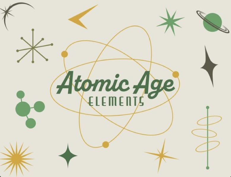 sarahjane_org's tweet photo. Love that “atomic” is a real subset of mid century modern design… What an insane response to the very real threat of being attacked by the most awful weapon on the planet “hehe little sparkle” ???? https://t.co/ruqMtEtvnl