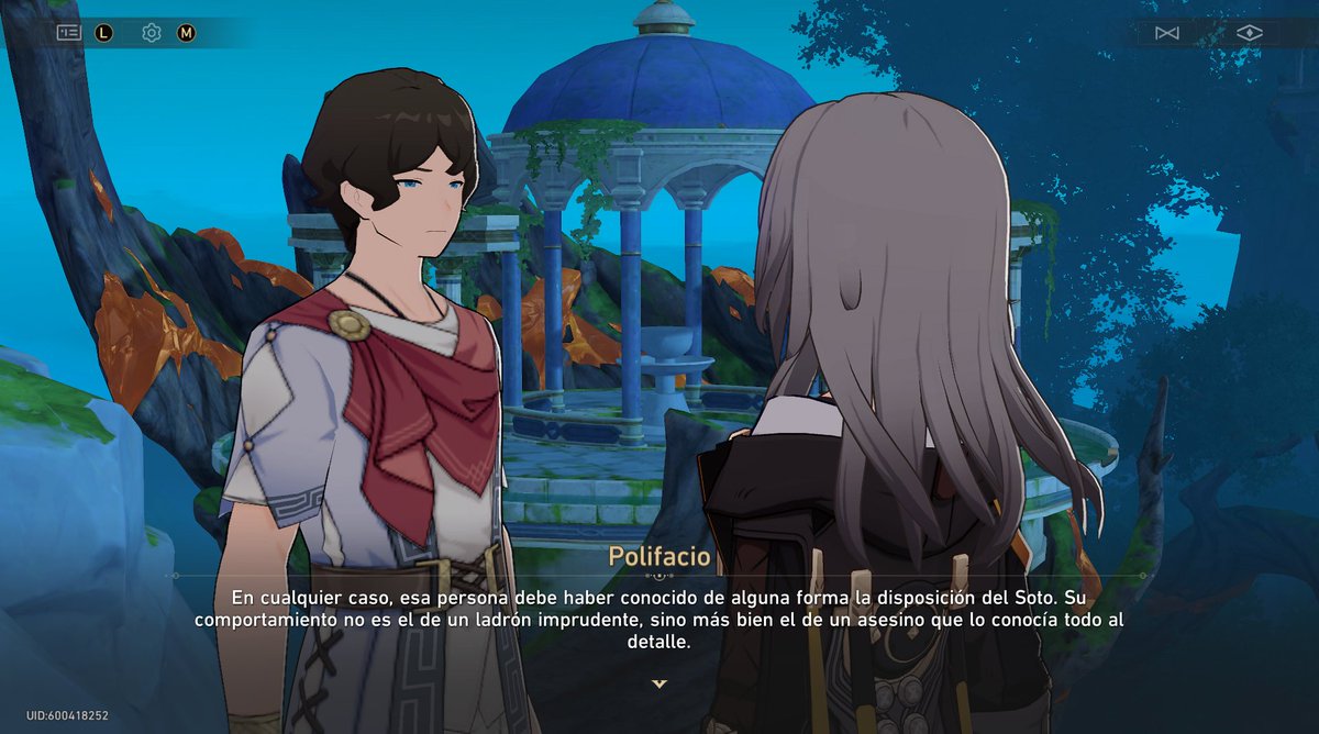 el Polifacio se dio cuenta de que es raro que el roballamas haya podido llegar hasta lo mas alto del soto siendo que era la "primera" vez que sabia que estuvo ahi, solo alguien que estudio antes podria saber como llegar a esos lugares sin perderse
