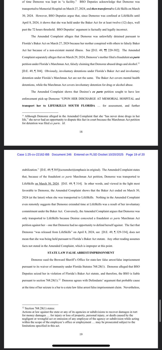 🚨NEW Update: New Filing in Hadley v. Perez Outlines Alleged Conspiracy Between Roc Nation CEO and State Officials

(My posts are for peaceful awareness and entertainment purposes only 🙏)

Oct. 21, 2025:

➡️The latest filing in Hadley v. Perez et al. marks a major procedural