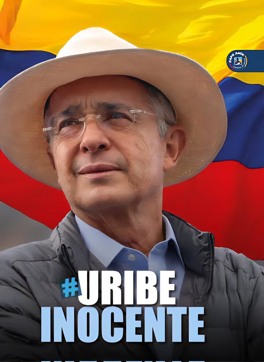 EdwarToro's tweet image. EL TRIBUNAL HA HECHO JUSTICIA. CAYÓ EL MONTAJE.  @AlvaroUribeVel Su firmeza y fe inquebrantable son un ejemplo de amor patrio.
💪​Quienes intentaron dañar su honorabilidad y la institucionalidad del país hoy reciben una lección de Estado de Derecho. #Uribeabsuelto
#UribeInocente