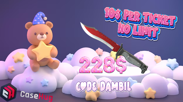🧸238$ Casehug  Deposit Contest🧸

🏆228$ Bowie Autotronic FT for a random🎟️
🎁10$ Bonus for a Retweet-tag friend(s) 

✅Deposit 10$ Per Ticket -No Limit Code 'DAMBIL'
 casehug.com/r/DAMBIL (DM PROOF-Full page) 

⏰7 Days
#CS2 #CS2Giveaway  #CSGO