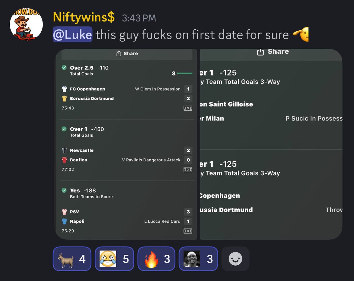 Oddsmensports's tweet photo. Donβt just take it from meβ¦ our VIP members are cashing right along with us πΈ Every ticket, every day π Oddsmen stays printing. Join the wave π Donβt watch from the sidelines, be part of the wins. #Oddsmen #follow https://t.co/w3g5dCblhl
