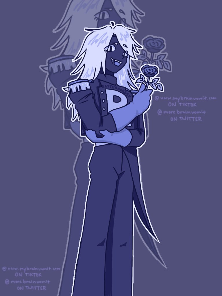 morebrainvomit's tweet image. PREPARETH FOR TROUBLE #rouxlskaard #rouxls #teamrocket #pokemon #deltarune #fanart