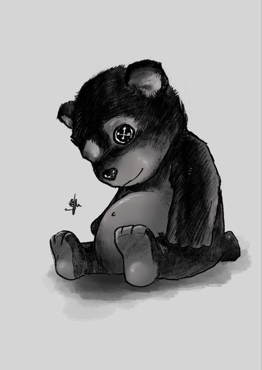 marcosabel__'s tweet photo. #inktober #inktober2025  Day 22: “Button” https://t.co/U4Gnt6V88A