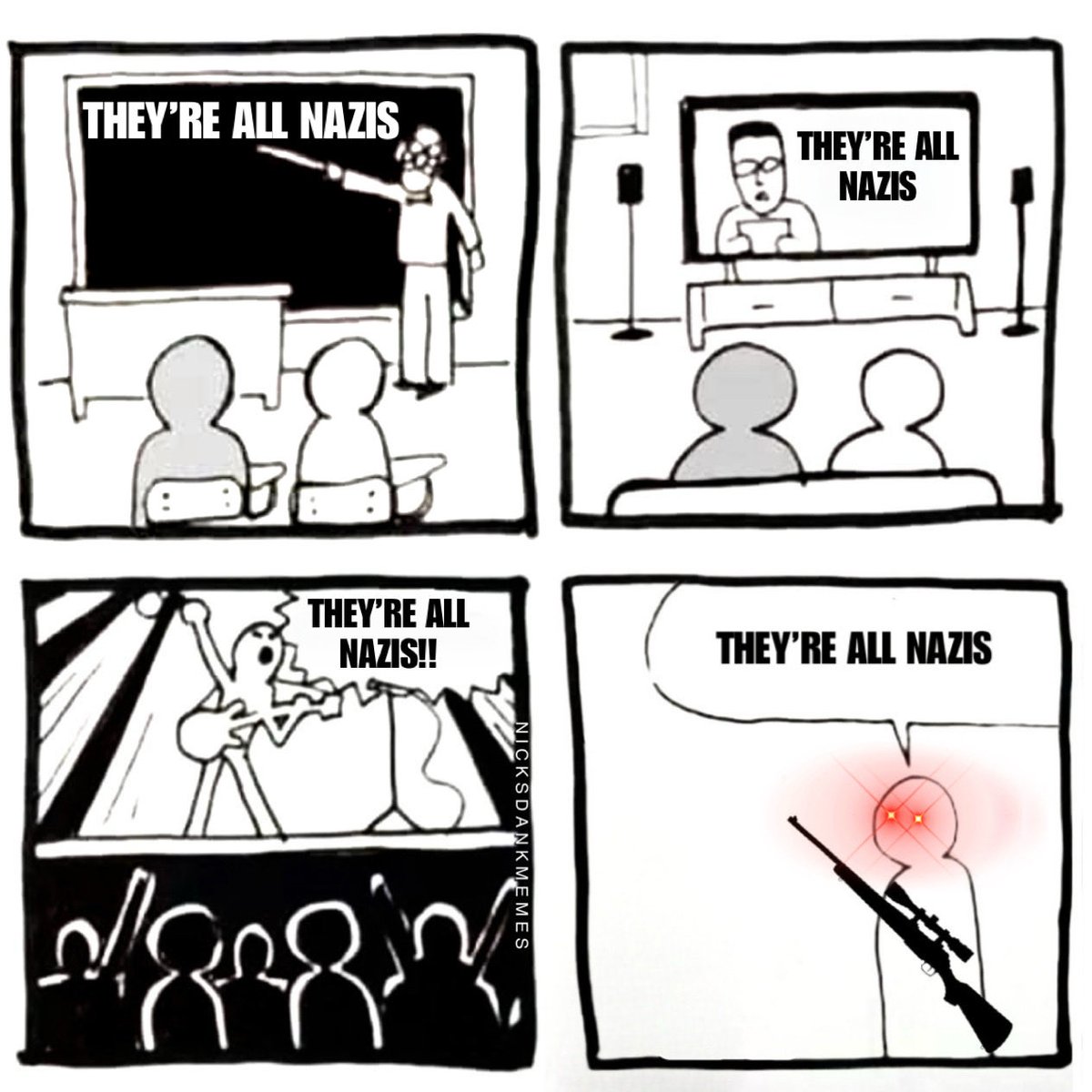 Nicksdankmemes3's tweet photo. @Timcast It’s almost like they don’t have any real arguments… 🤷 https://t.co/T2Zv1xTYgY