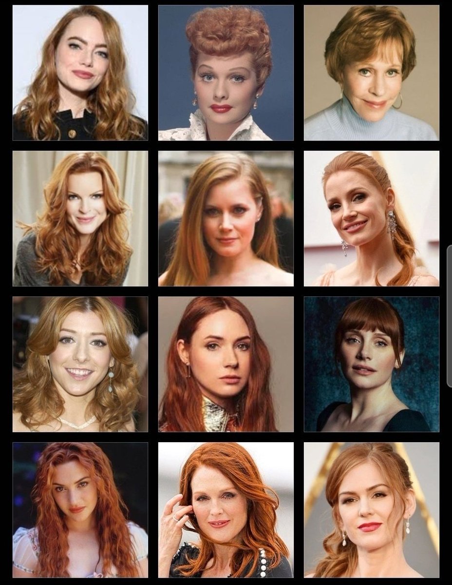 Actresses with Red Hair, who's your favorite?