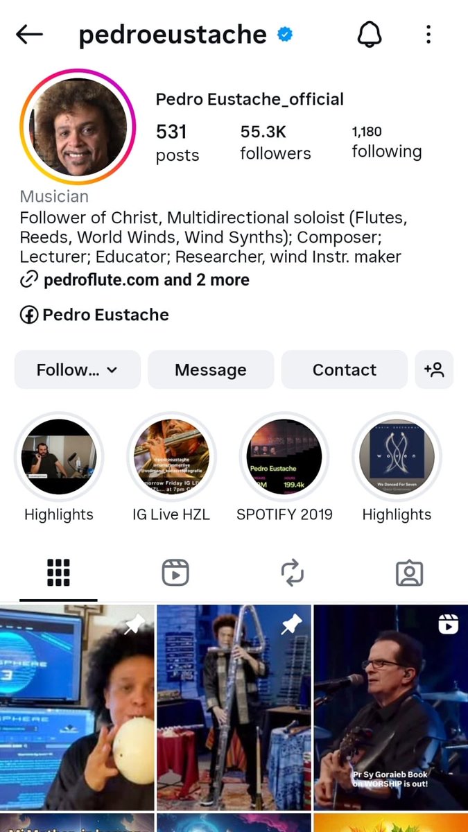 I hope you enjoyed my #FluteGuy version of "Black Myth: Wukong" and "Omnisphere 3" videos.

Please feel free to share with your friends &amp; follow me on  my Instagram acc: PedroEustache 
instagram.com/pedroeustache
for more of my music and videos.

God bless you!