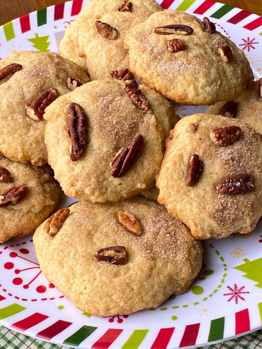 SouthLadyCooks's tweet photo. Recipe:  https://t.co/NhEAj0prnC

We love these Southern sour cream pecan cookies during the holiday season but they are delicious year round. They also make a great gift. If you like soft cookies, these are the ones to make!  #sourcreamrecipes #softcookies https://t.co/yX0akccuLJ