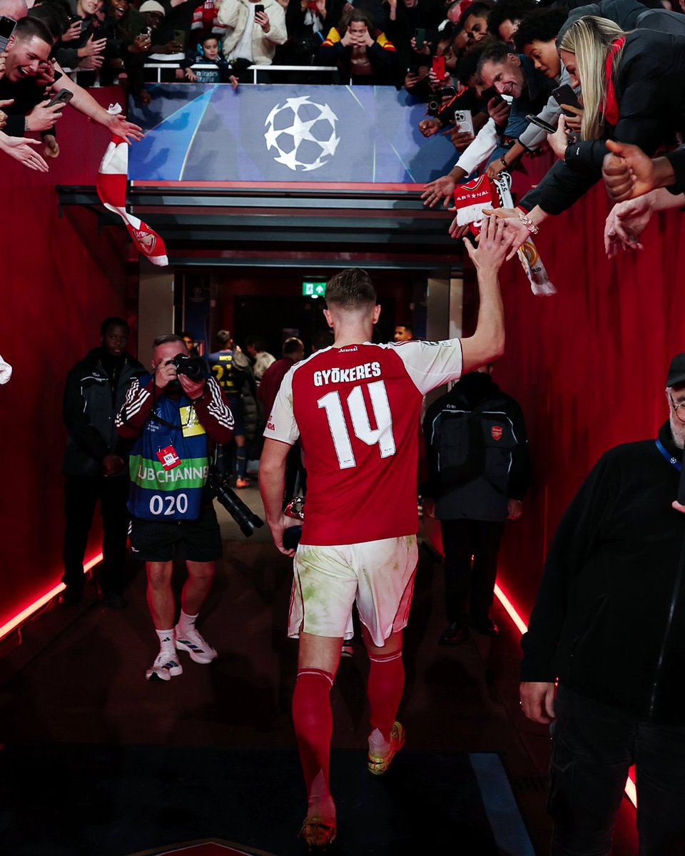 Viktor Gyökeres ❤️

#UCL