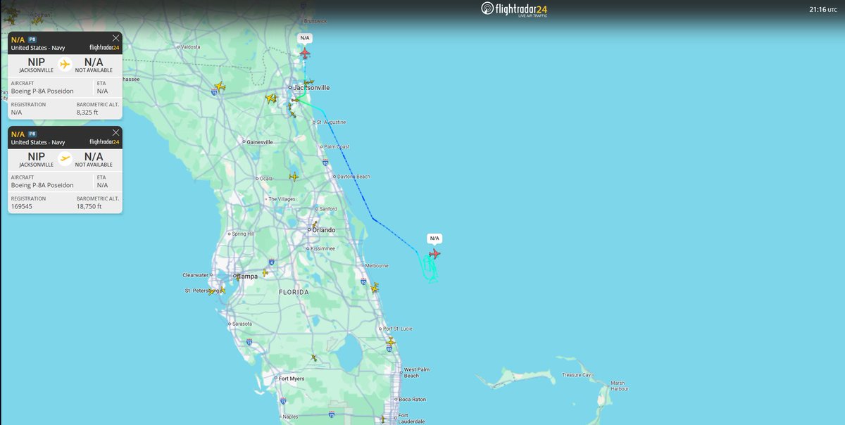 sub hunting off Melbourne Florida