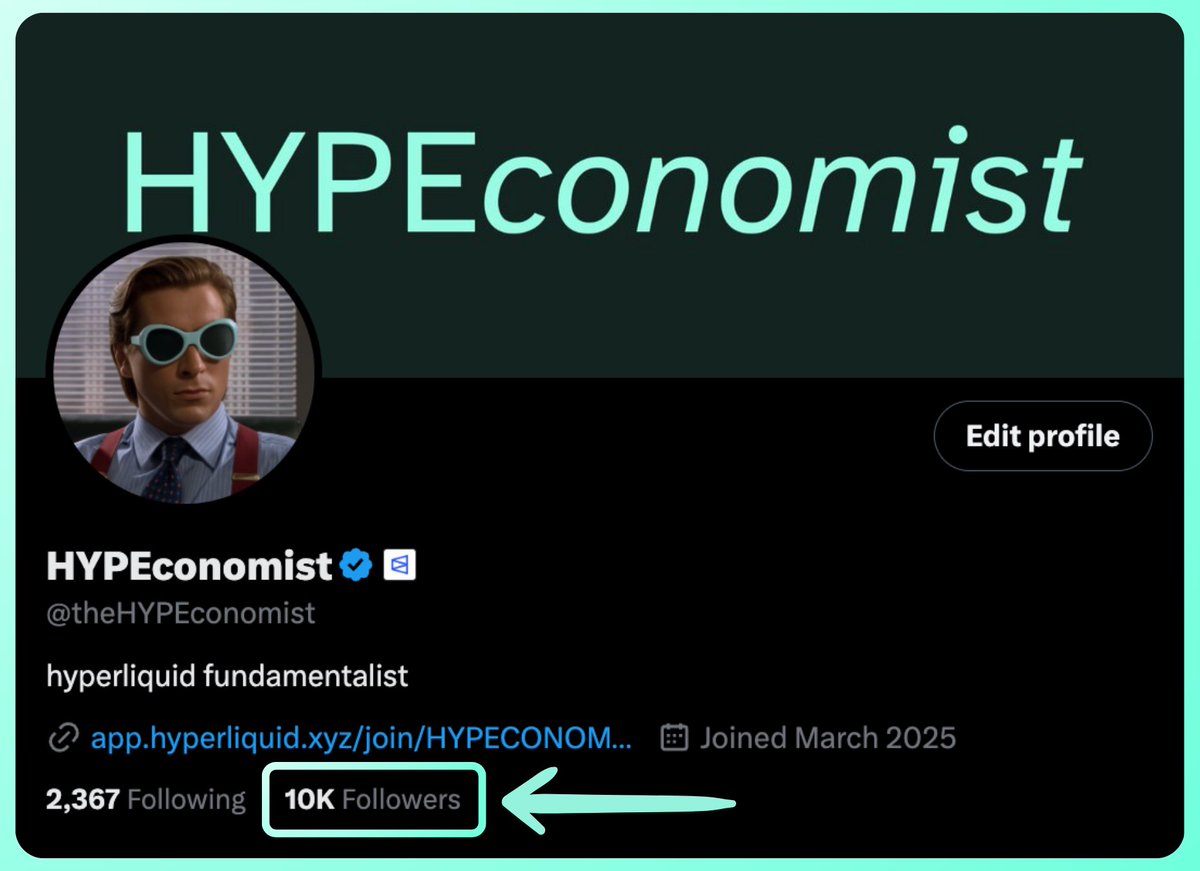HYPEconomist | Theo Arc tweet media