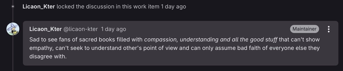 LundukeJournal's tweet image. The F-Droid “Bible is NSFW” story continues.
The developer of an open source Android VPN App (WG Tunnel), offended by F-Droid’s classification of Bible Apps as “pornography”, requested his App be removed from the F-Droid App Store.
An F-Droid developer responded by mocking…