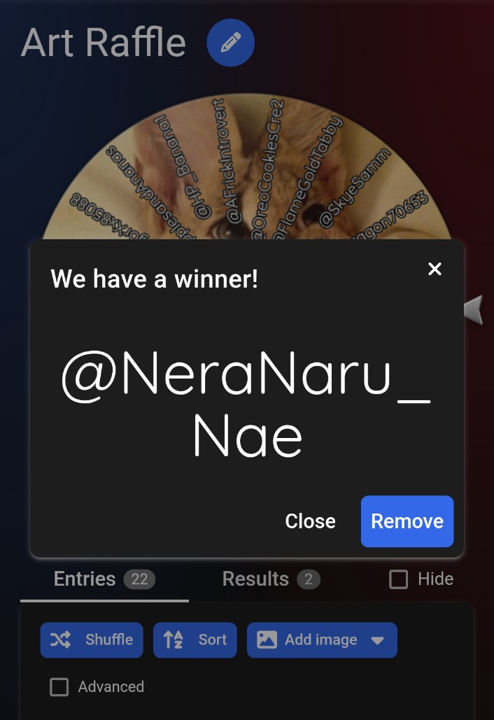 It has closed now and here's the winner🎉 <a href="/ProtyToaster/">Proty</a> <a href="/NeraNaru_Nae/">Naeru 💛🤍💜🖤</a> 
Congratulations for the winner and thank you for participating everyone 🙌 I'm really happy that y'all join jn!!!!