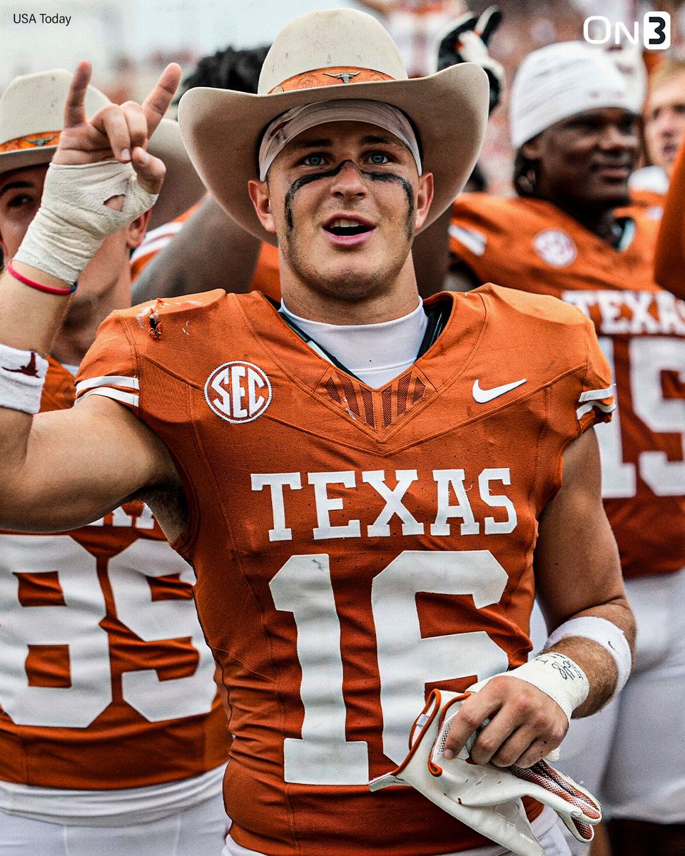 PeteNakos's tweet photo. Texas safety Michael Taaffe underwent thumb surgery on Monday, sources tell @on3. 

Timetable is unclear, but it's not expected to be season ending. Longhorns visit Mississippi State this week.

https://t.co/kCGtnSyWhS https://t.co/8IMVvCGnbk