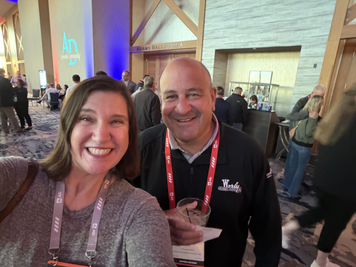 phcppros's tweet image. The AD North American Meeting is underway in Denver, uniting more than 1,400 members, vendors, and guests to honor the essence of independent distribution in the PHCP industry. The reception last night was filled with handshakes, hugs and genuine connections. #TheWholesaler