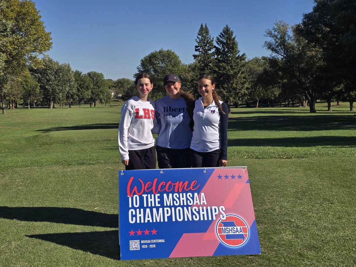 Proud of how these the girls played at the State Tournament these past 2 days! All 3 girls improved their scores on the 2nd day of play. Jamie improved by 3 shots, Payton by 7, and Emerson by 9!
Payton placed 16th, missing First Team All State by 1 shot. 
Way to battle the winds!