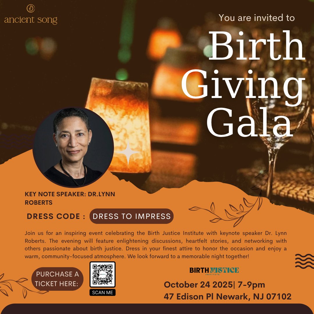 ✨🌟 The Birth Giving Gala ✨🌟
An unforgettable evening celebrating Birth Justice and The Birth Justice Institute , Community, and Collective Power.