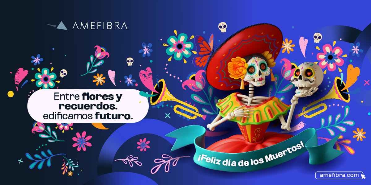 En México celebramos la vida y la memoria de quienes nos han dejado. 🎉💀

El Día de Muertos es una tradición que nos enseña a honrar nuestro pasado, recordar nuestras raíces y valorar el legado que recibimos.

#DíaDeMuertos #TradiciónMexicana #Cultura #Legado #FIBRAs #AMEFIBRA