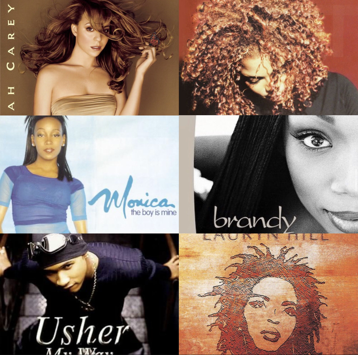 to think all of these albums were released within just a year of each other from 1997 to 1998. music was really in good hands back then