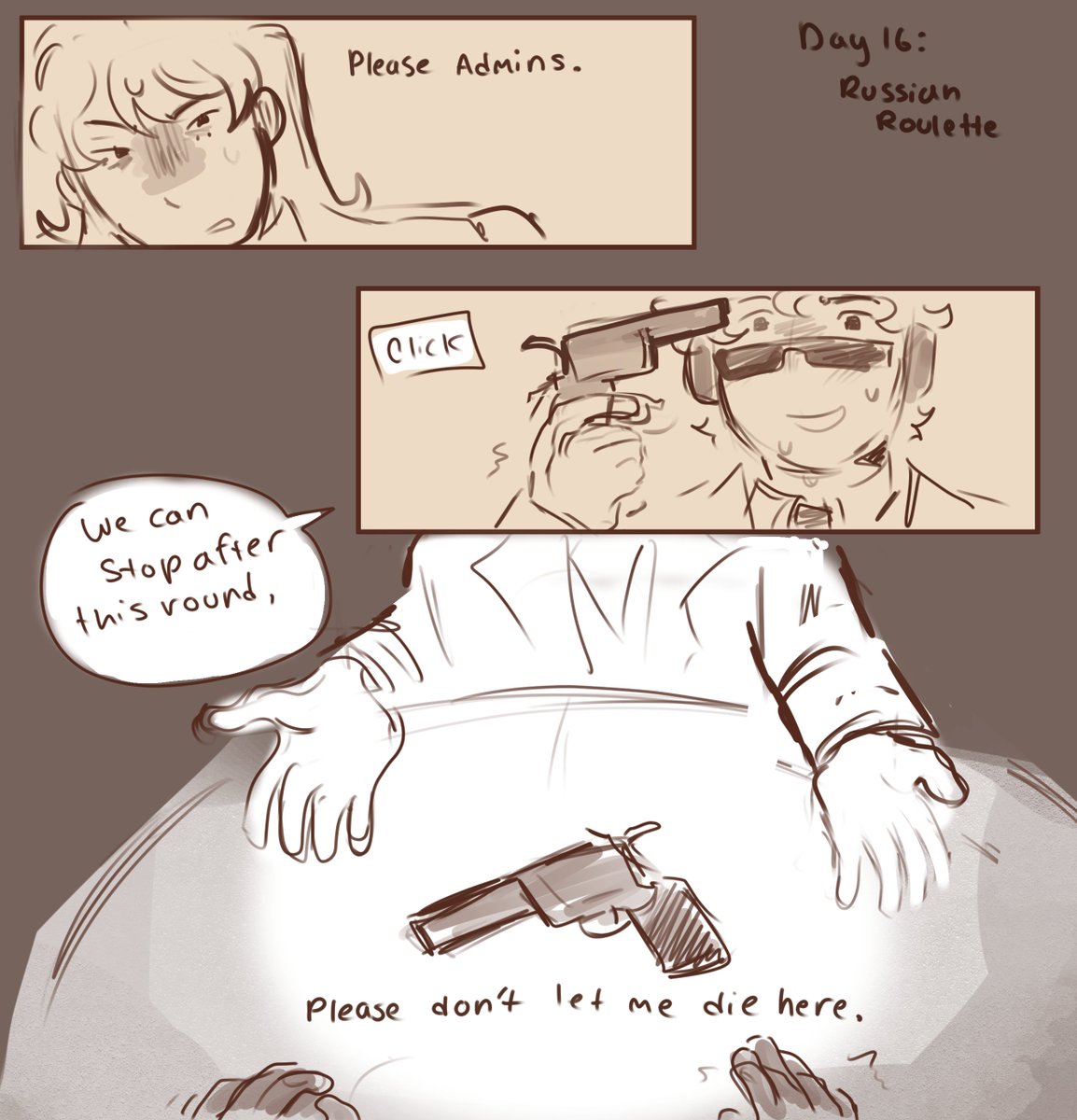 Day 16: Russian Roulette #ichancetober