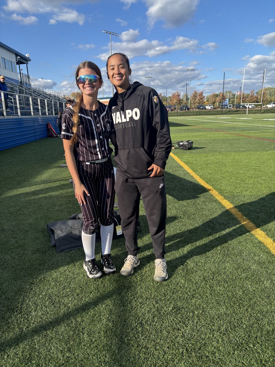 Had a great time this past weekend meeting some new coaches and getting some useful feedback! Can’t wait to use the feedback in games!! <a href="/OaklandSoftball/">Oakland Softball</a> <a href="/RCSball/">RiponCollegeSoftball</a> <a href="/ValpoSoftball/">Valpo Softball</a> <a href="/chris_stelma/">ChrisStelma</a> <a href="/16uMeierkort/">Impact Caymol Midwest 16U Meierkort</a> <a href="/Grinderztraini1/">@Grinderztrainingacademy</a> <a href="/LineDsoftball/">Line Drive Media</a> <a href="/CoastRecruits/">Coast 2 Coast Recruits</a> <a href="/SBRRetweets/">Softball Recruiting Reposts</a> <a href="/gatorjack72/">Girls In The Game</a>