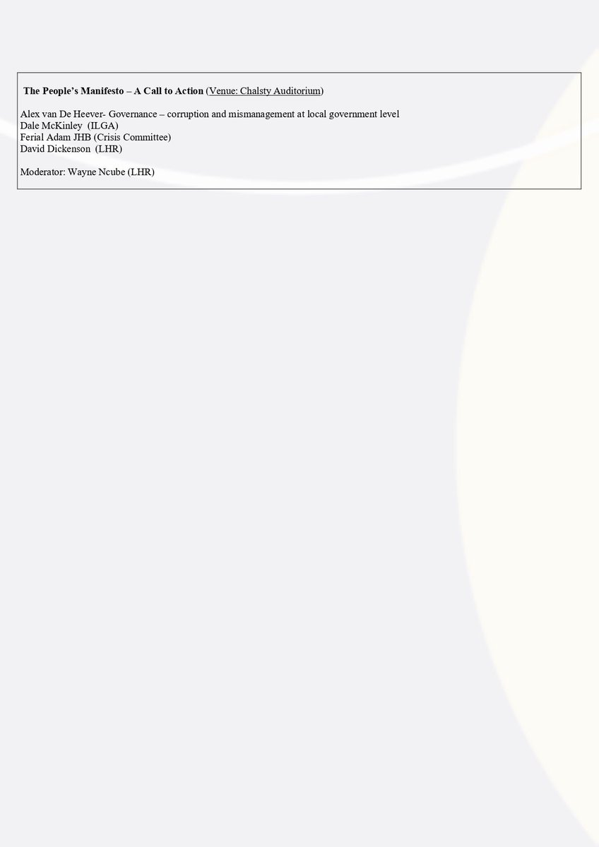 📣 It’s finally here!

#PILG2025 kicks off tomorrow, 22–23 October at Wits, Chalsty Centre.

Under the theme: “Unfinished Freedom: Interrogating the leaps between Legal Promises and Lived Realities.”

Expect bold conversations and fresh perspectives on justice in SA and beyond!