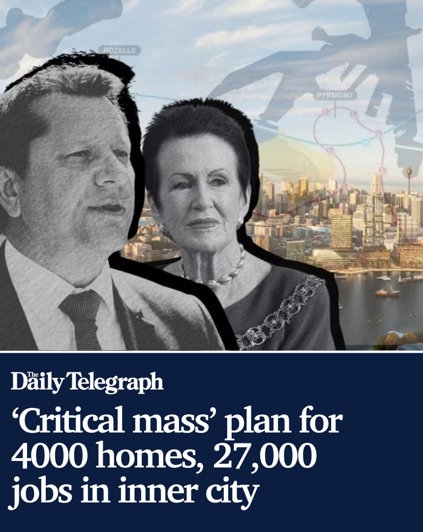 Thousands of new dwellings and 27,000 jobs are expected to get the go-ahead as part of a vision to revitalise Pyrmont and Ultimo. FULL STORY: bit.ly/4o8JNaO