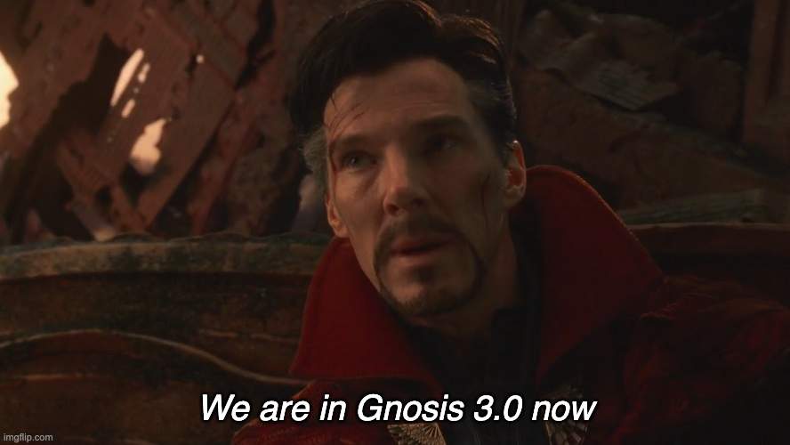 Gnosis 3.0을 알리는 닥터 스트레인지 밈