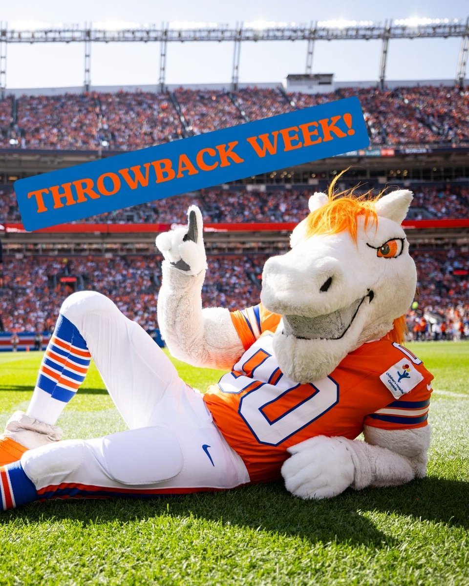 5280Miles's tweet photo. IT'S TIME... 

Throwback week is here #BroncosCountry❕ https://t.co/gxKaNm0ITr