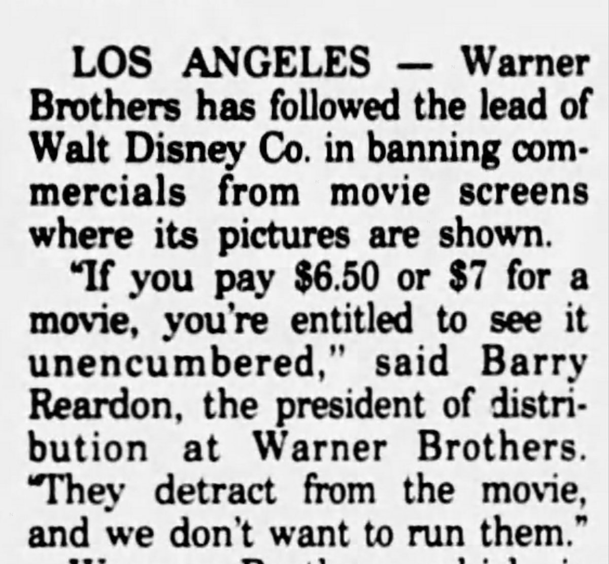 channelserfer1's tweet photo. Article from 1990 - my how times have changed https://t.co/eoIwhmYIdJ