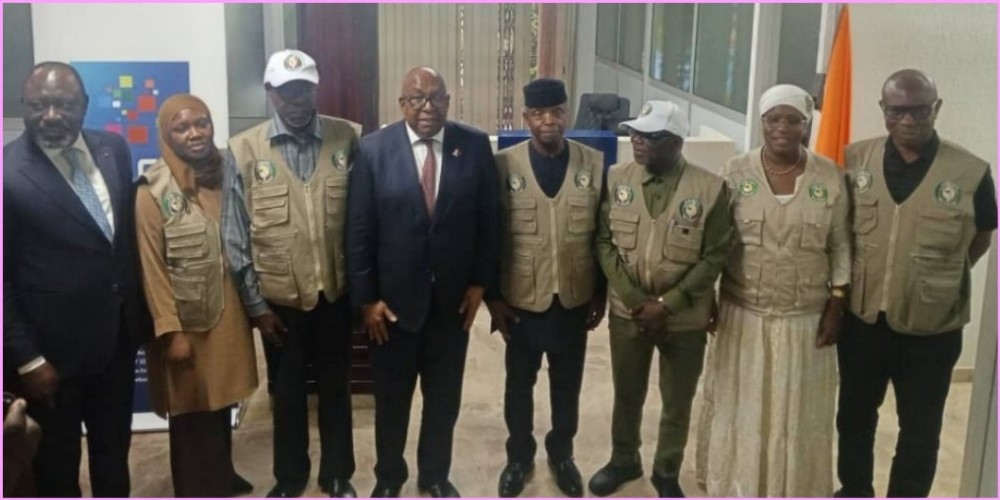 Koaci's tweet image. Côte d'Ivoire : Présidentielle 2025, la HACA rassure la CEDEAO et le  Conseil de l'Entente : « Nous veillons à l'observance d'une stricte  égalité entre tous les candidats » koaci.com/article/2025/1…