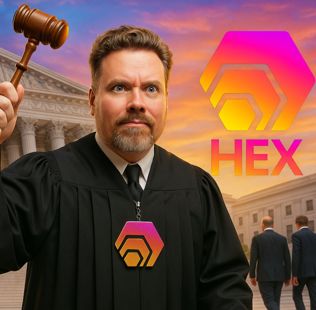 Everyone: $HEX is a scam and the SEC will shut it down 😡 you'll see!!!

HEX: beats the SEC in court 

Everyone: ....... *crickets*