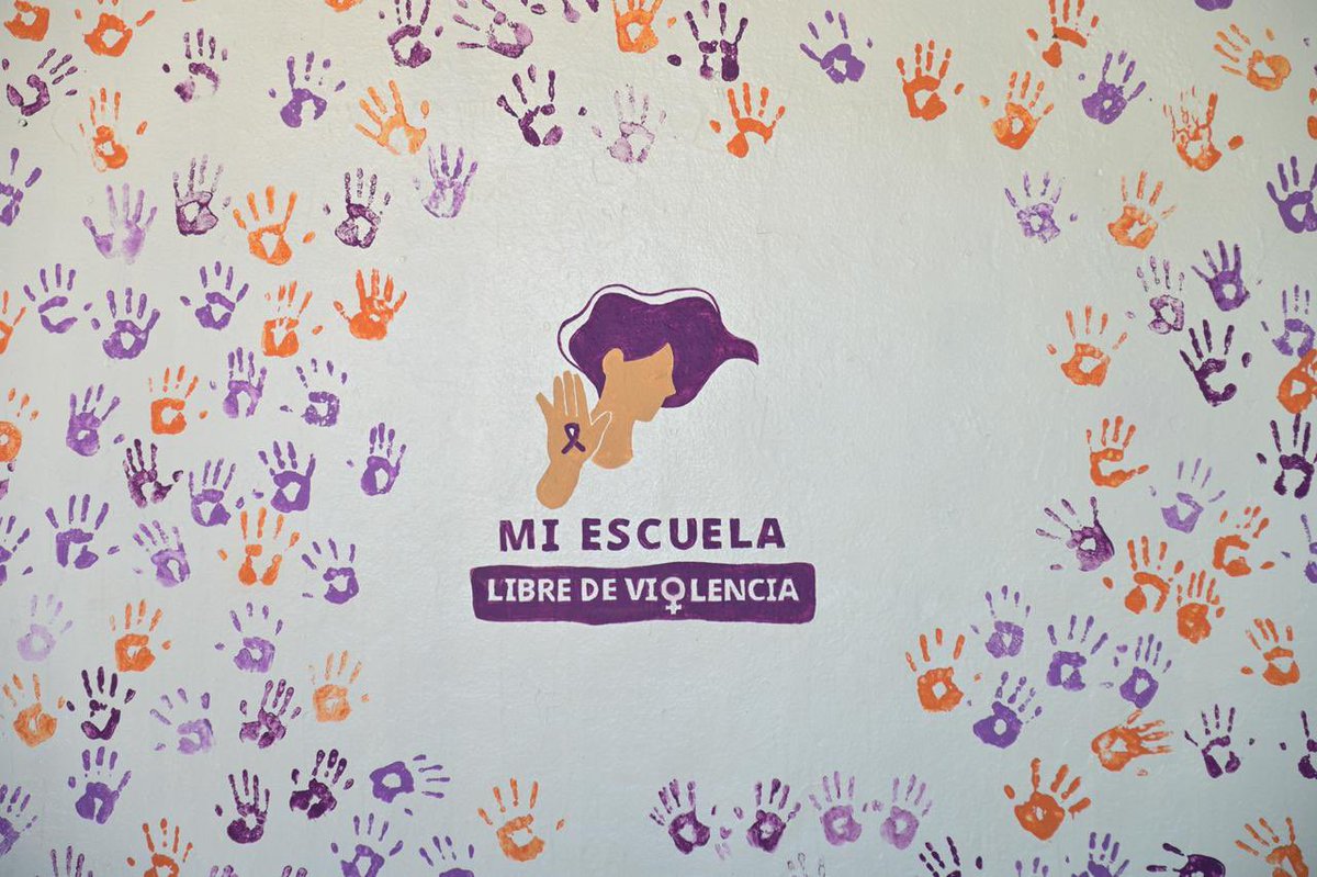 Hoy tuve el honor de participar en la Declaratoria de Cero Tolerancia a las Violencias Ejercidas en Contra de las Adolescentes y Jóvenes en los Planteles de Educación Media Superior, dentro del programa “Mi Escuela Libre de Violencia”. 💜

Gracias a mi amiga la Secretaria de
