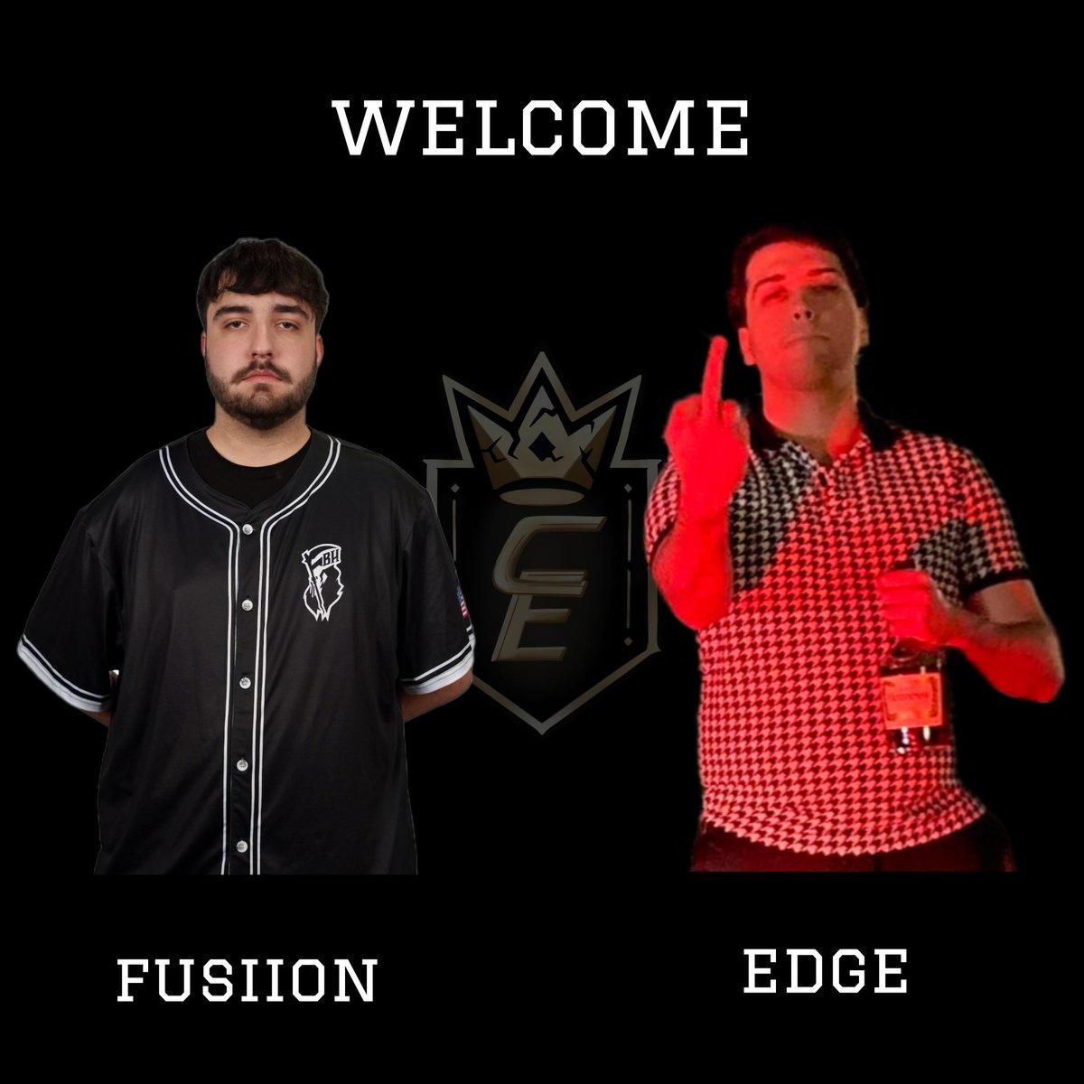 Corrupt Esports (@tmcorrupt) on Twitter photo Please join us in welcoming our two new players. 
<a href="/fusiion_gg/">FusiioN // NuT</a> will be taking up In-Game Leadership responsibilities. 
<a href="/EdgeCS2/">Edge</a> will be rejoining the team as our Big Site Anchor. 
Match day post coming soon. Please join us in welcoming our two new players. 
<a href="/fusiion_gg/">FusiioN // NuT</a> will be taking up In-Game Leadership responsibilities. 
<a href="/EdgeCS2/">Edge</a> will be rejoining the team as our Big Site Anchor. 
Match day post coming soon.