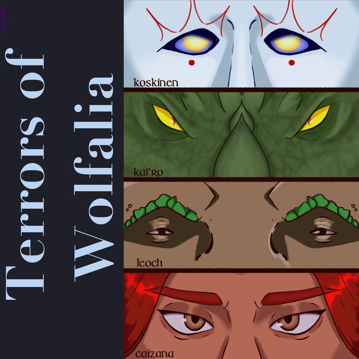 THIS SATURDAY!
TERROR IN WOLFALIA returns! 2pm ET. The party has made it to the Ja'nor Pack Lands, but little do they know, a reunion may jeopardize their mission before it even begins.
<a href="/IamTheExtrovert/">Extrovert ED</a> 
<a href="/Skrubasauras/">Skrub | Voice Actor</a> 
<a href="/RedEYEReed/">✨🏳️‍🌈Mr Reed🏳️‍🌈✨</a> 
<a href="/LizardLaw974/">Lizard Law 🎂🐾</a> 
<a href="/TsurugaAudios/">Shaline Tsuruga| VA| PNGtuber</a>
