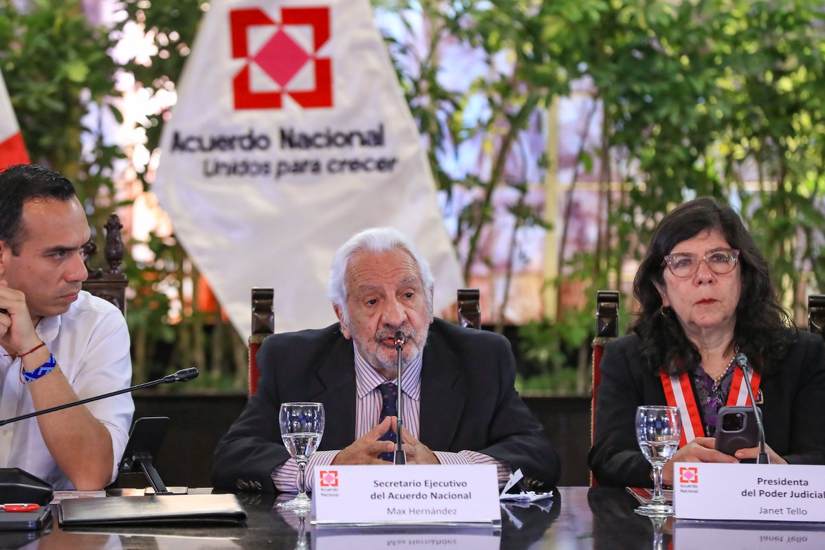 Sesión 134 del Foro del Acuerdo Nacional: aprobación de documento sobre lucha contra la inseguridad ciudadana y el crimen organizado: acuerdonacional.pe/sesion-134-del…