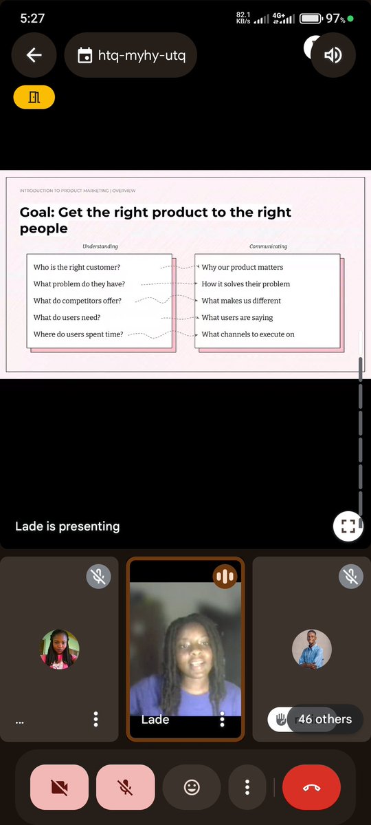 austine_anita's tweet image. 🎉 Got accepted into @creaitzhub's Free Product School!
Learning Product Marketing, Design & Management - and classes have already started! Days 1 & 2 were incredibly extensive and exciting. 
Loving it. A big shootout to @creaitzhub
 #ContinuousLearning #FreeEducation